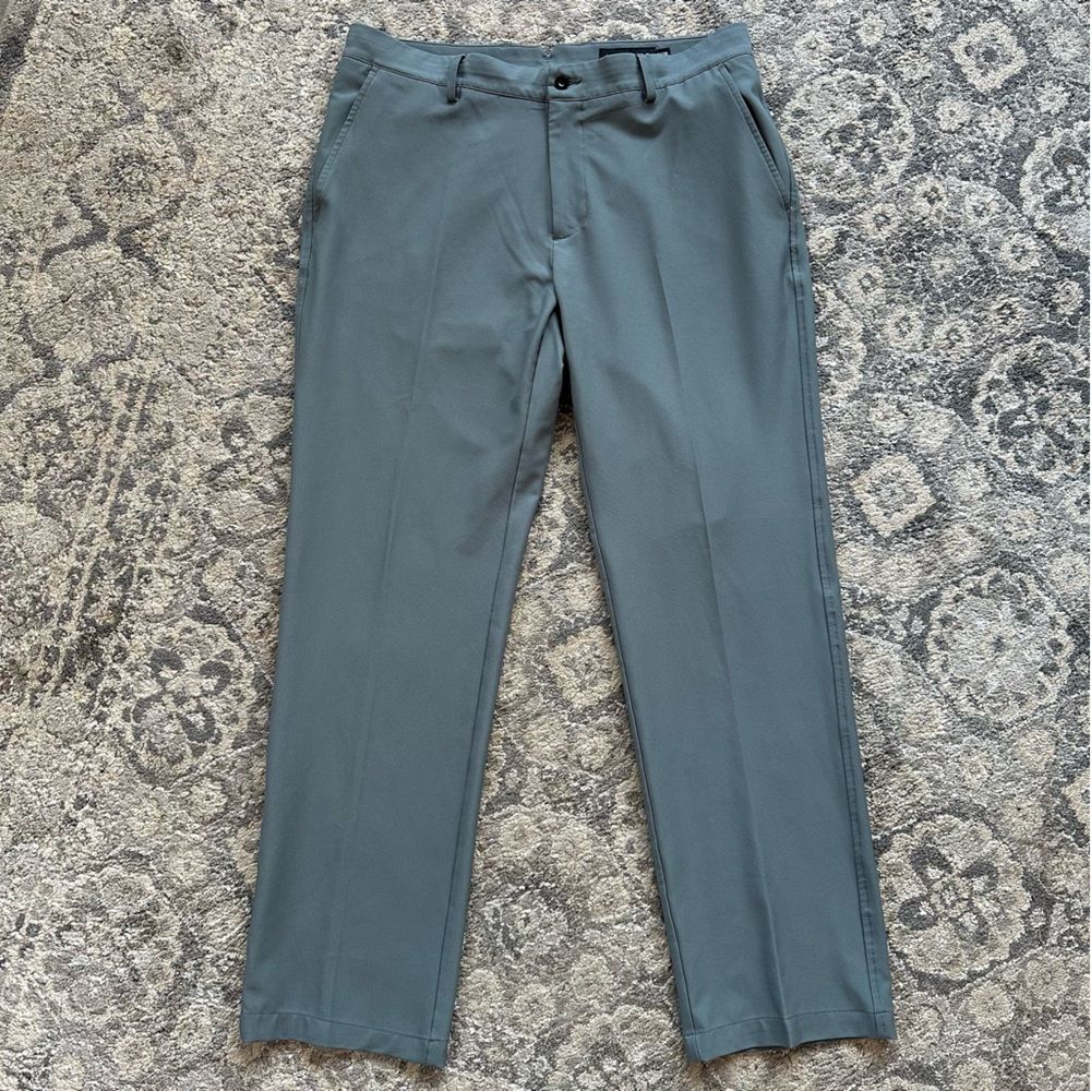 Dunning Golf Pants Men’s Performance 34 x 30 Gray Active Outdoors Preppy Stretch
